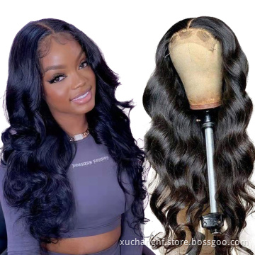 Body Wave Wigs Human Hair Lace Front Hd Lace Frontal Wig With Baby Hair Brazilian Hair Lot Wigs Vendor